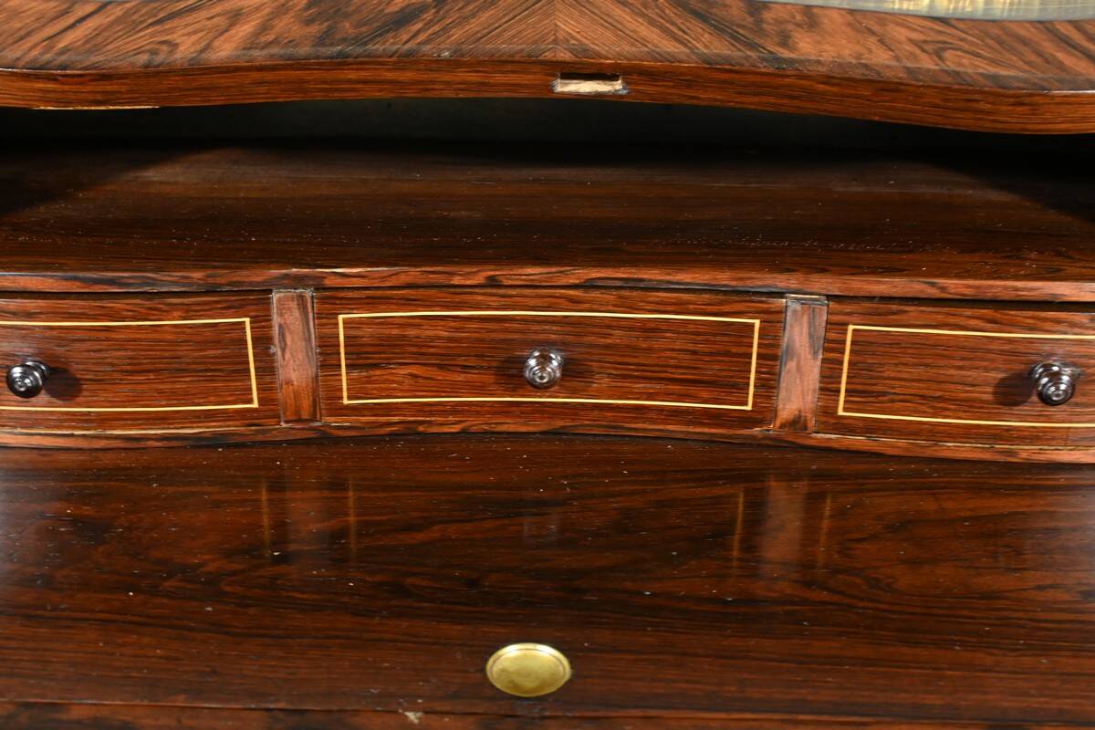 Small Rosewood Lady's Desk, Louis XV Style – Part 2 of the 19th Century