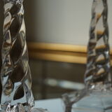 Paire de chandelier en cristal
