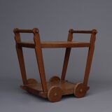 Dutch wooden tea trolley 1930s