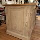 Counter from the late 19th century in patinated oak.