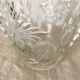 Art Deco chiseled glass ice bucket