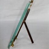 Photo frame photo holder beveled glass Louis XVI acanthus leaves