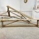Slatted benches 1930 in beech