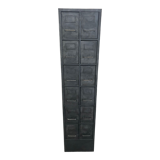 Industrial wine rack storage unit metal drawers column