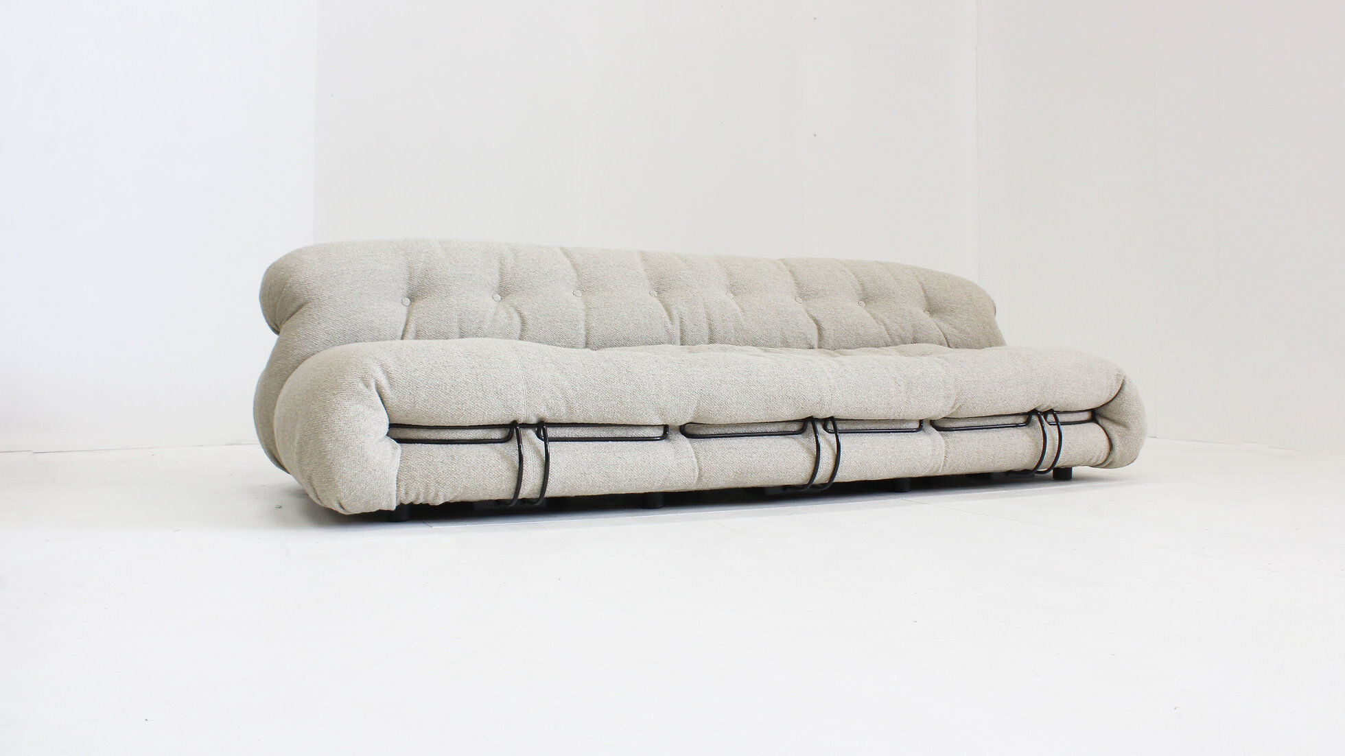 Soriana 3 seater sofa by Afra and Tobia Scarpa for Cassina