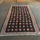 Tapis noir anatolien oushak kilim 305 x 173 cm