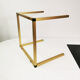 Minimalist coffee table, Denmark, 1980s