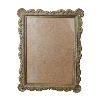 small gilded brass frame