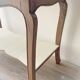 Antique console in solid cherry wood in Louis XV style.