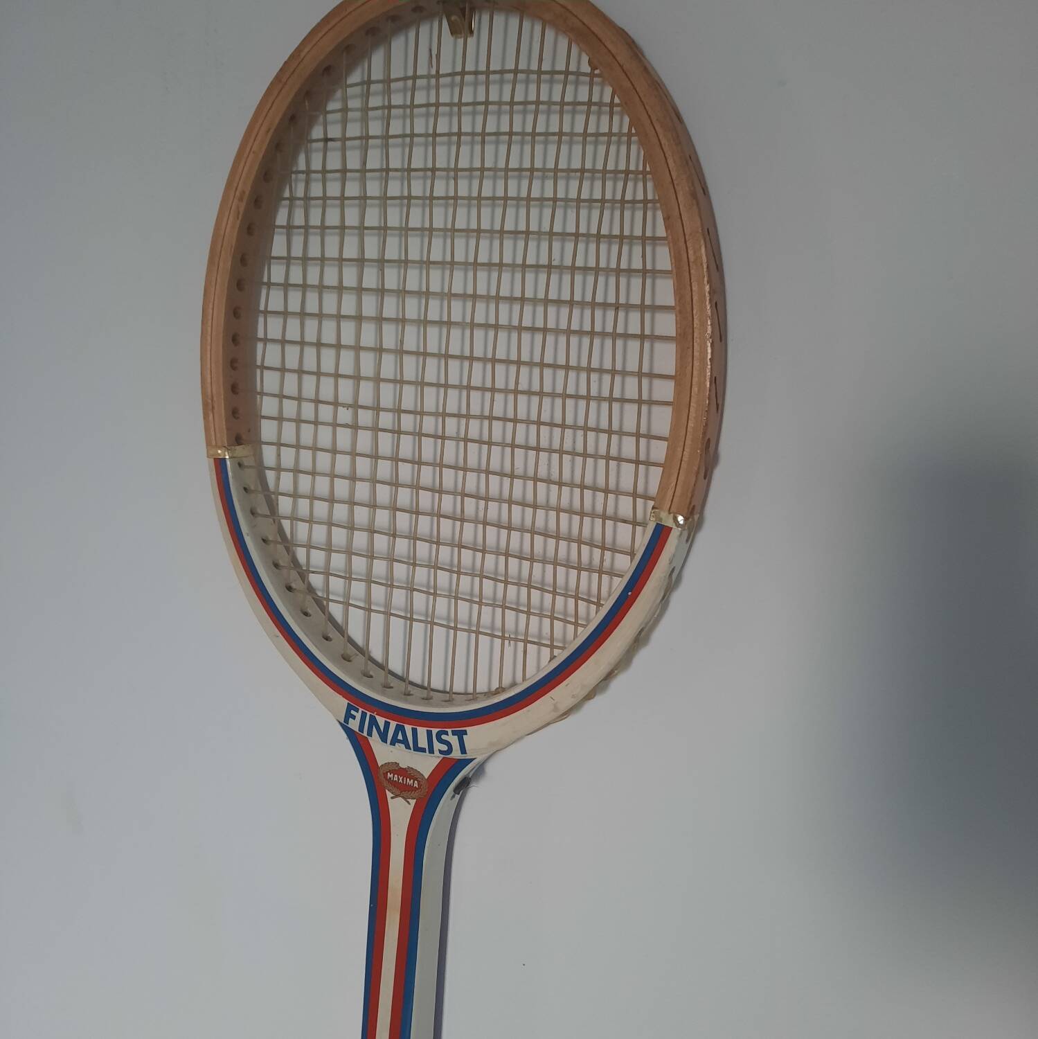 Vintage Maxima Finalist wooden tennis racket