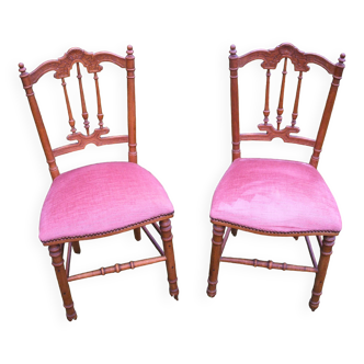Paire de chaises Napoleon III