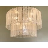 Lustre en verre de Murano