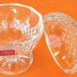 Drageoir sucrier cristal d' arques Paris années 1970