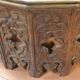 Table basse coloniale