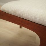 Set of four teak chairs, Danish design, 1960s, manufactured by N. & K. Bundgaard Rasmussen