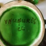 7 pieces Vallauris de 1954, signed CL