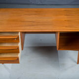 Mid-Century Danish Modern Desk Teak by Svend Madsen for Falster, 1970s