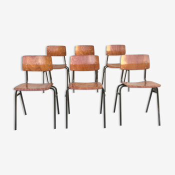 Set of 6 vintage chairs Marko Holland