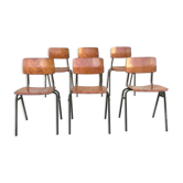 Set of 6 vintage chairs Marko Holland