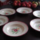 Set de 6 assiettes creuses faïence Longchamp