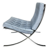 Barcelona lounge chair MR90 by Mies van der Rohe for Knoll 1980s