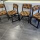 Set of 4 Baumann sled chairs, 1970s