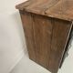Pair of small brutalist chests of drawers in patinated fir, 20th century.