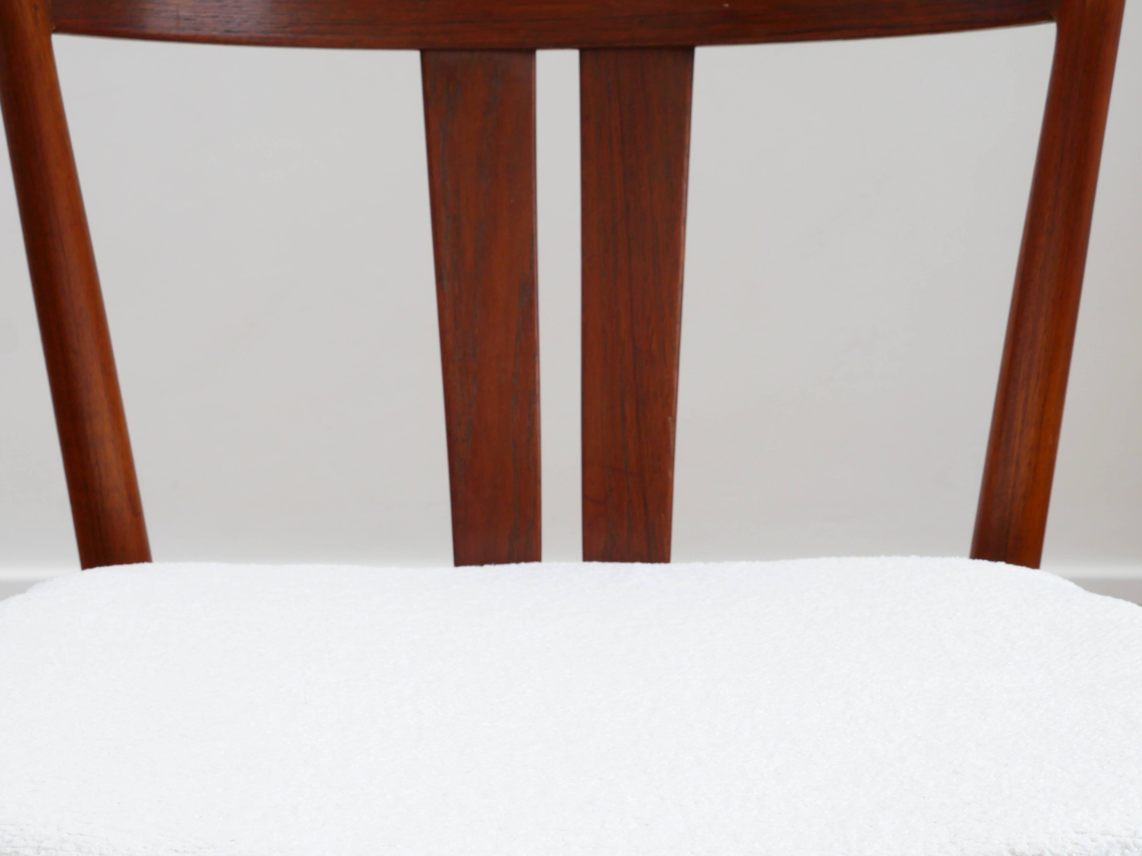 Teak chair – Carl Ewent Ekstrom – Restored