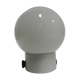 Ceiling lamp Lindner leuchten with porcelain holder