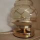 Gold table lamp in Art Deco glasswork