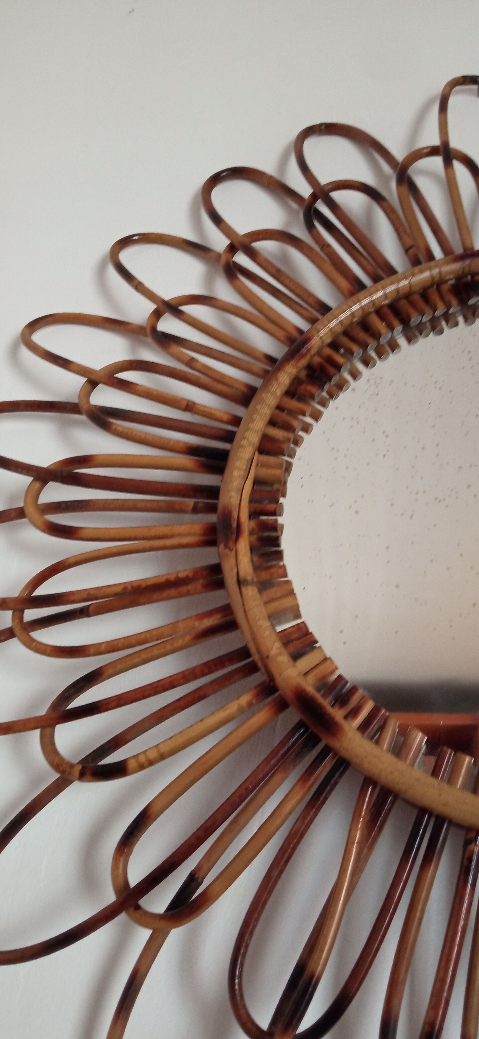 Bamboo mirror 60s