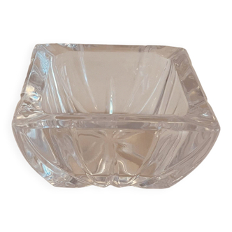 Square glass ashtray