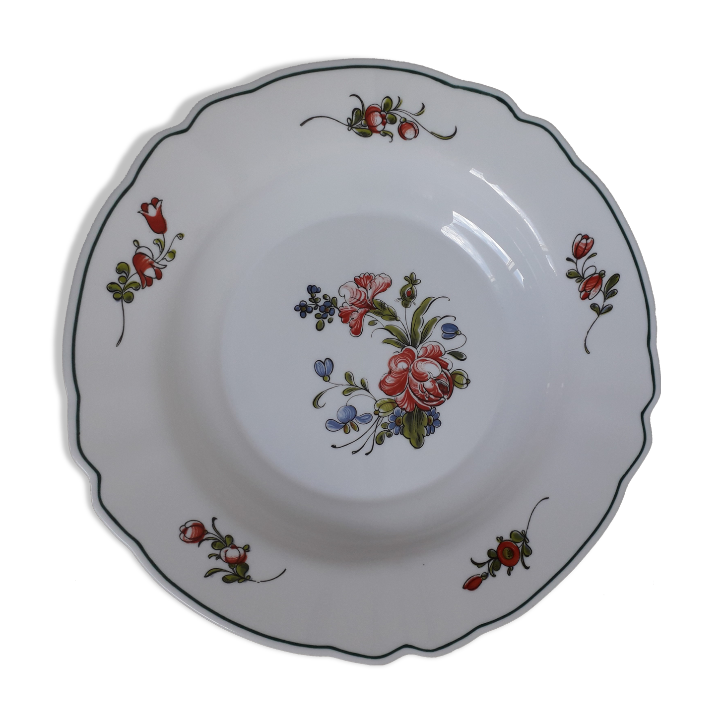 Floral floral pattern arcopal salad