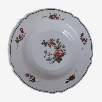 Saladier arcopal motif floral