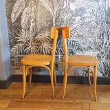 Pair of bistro chairs 1950