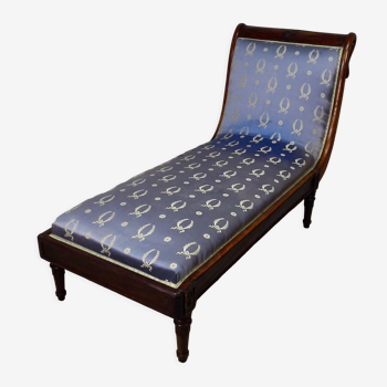 Meridian armchair with gooseneck nineteenth century