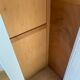 Parisian wardrobe / vintage wardrobe, painted white