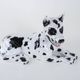 Ceramic Dog Arlekin figurine, Italian design, 1970s, made in Italy
