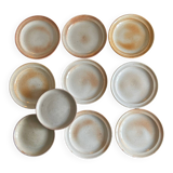 Assiettes plates Grés du Marais