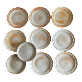 Flat plates Grès du Marais