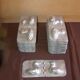 Set of 32 aluminum duck shaped pastry molds