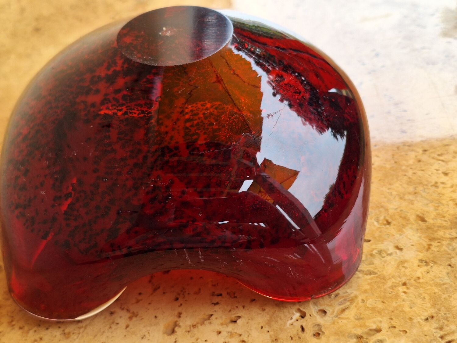 Ashtray in Murano glass by Avem