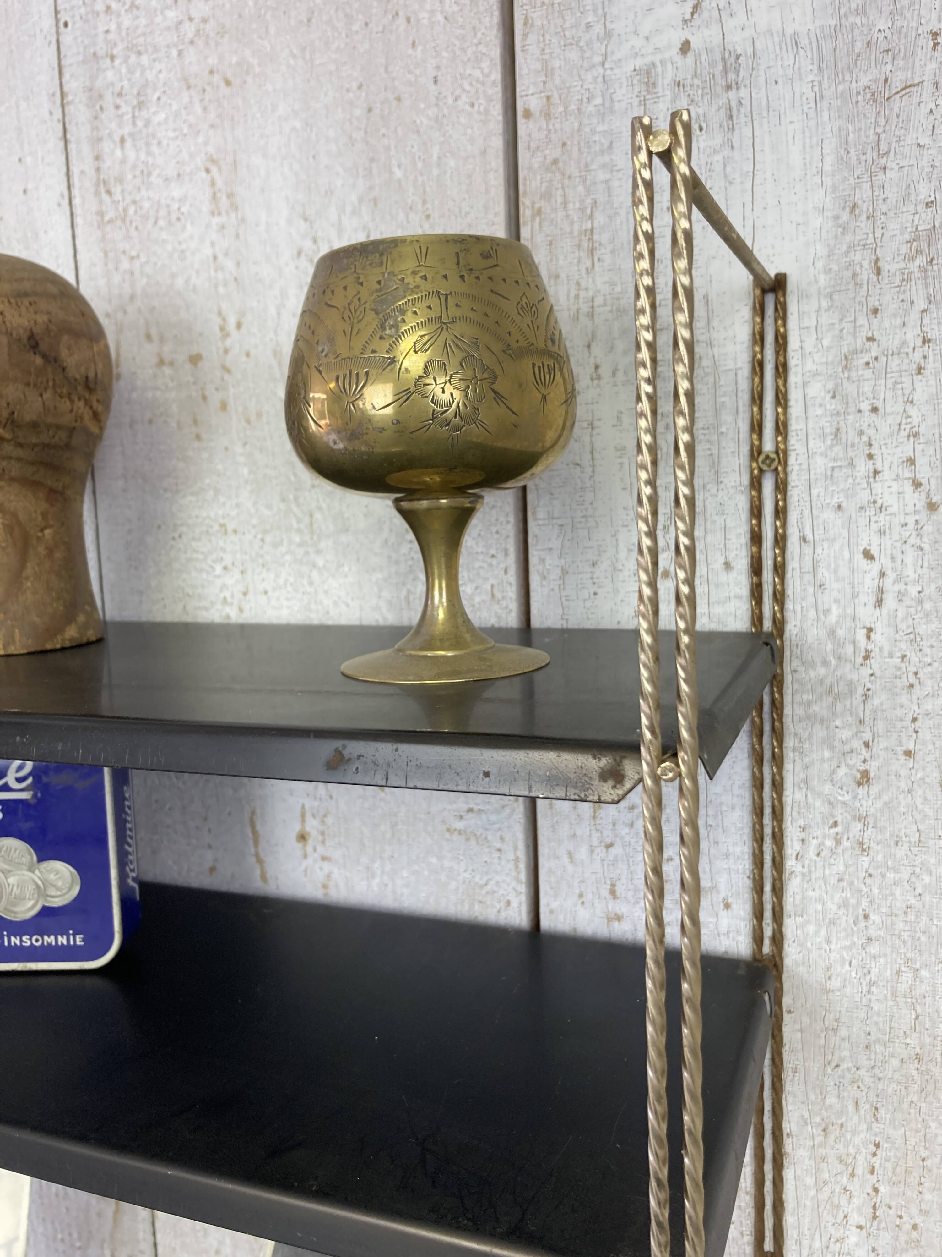 Vintage string shelf