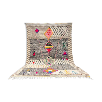 Traditional Moroccan rug, pure wool, 3x2 m.