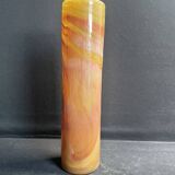 Cylindrical vase signed – Verriers de Maure Vieil