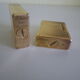 2 st dupont lighters, gold plated, punches, numbered, 1 striated pattern, 1 hammered pattern, 70s