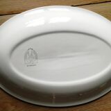 Plat ovale jaune