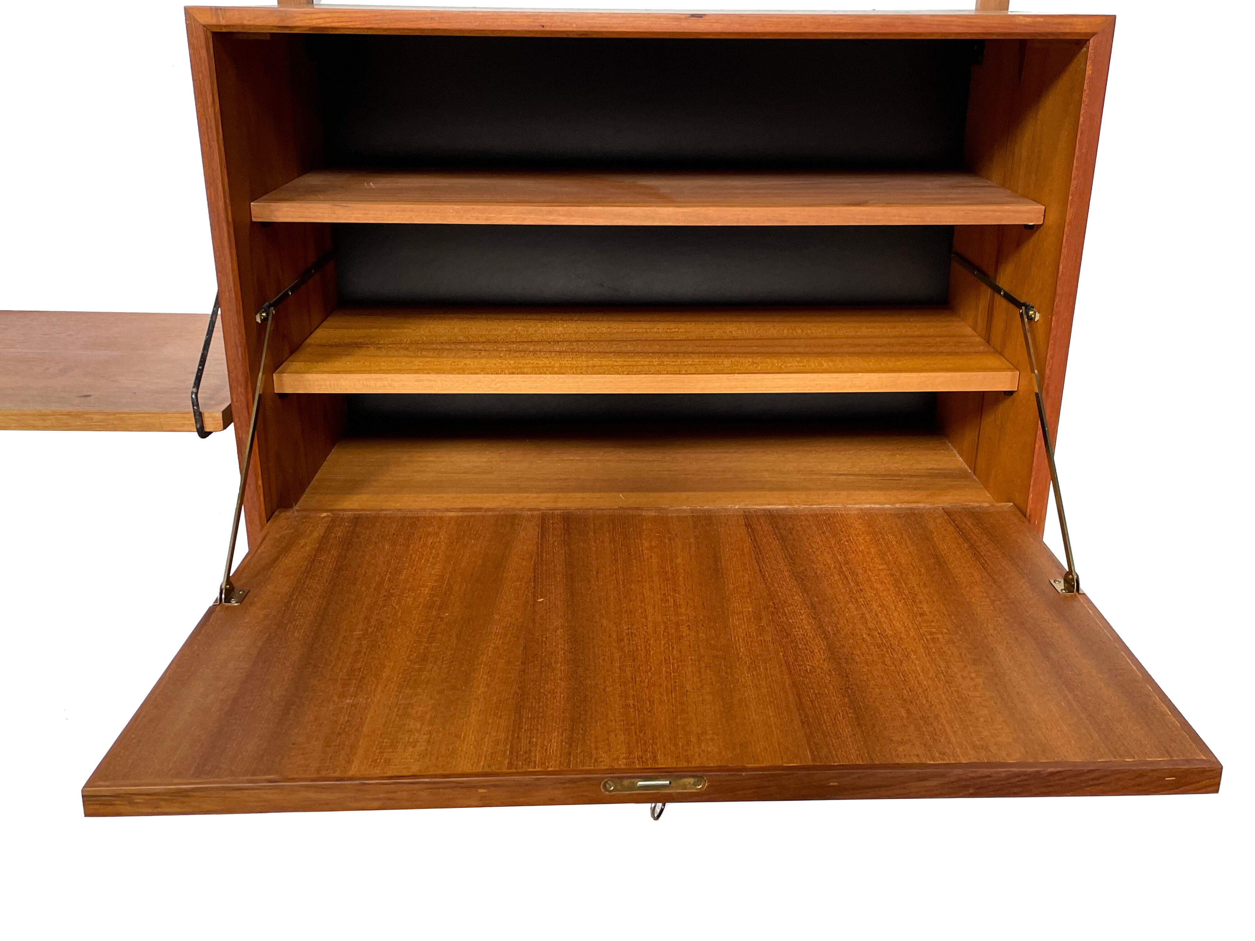 Vintage Poul Cadovius Royal System wall system wall unit