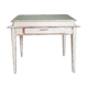 Bureau ancien pupitre blanc et vert