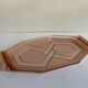 pink glass tray